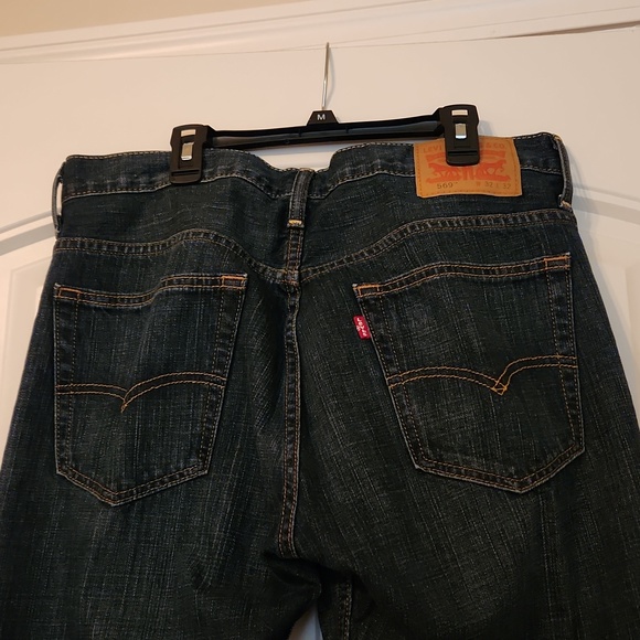 Vintage Levi's® Mens 569™ Loose Straight Fit Jeans - Picture 3 of 7